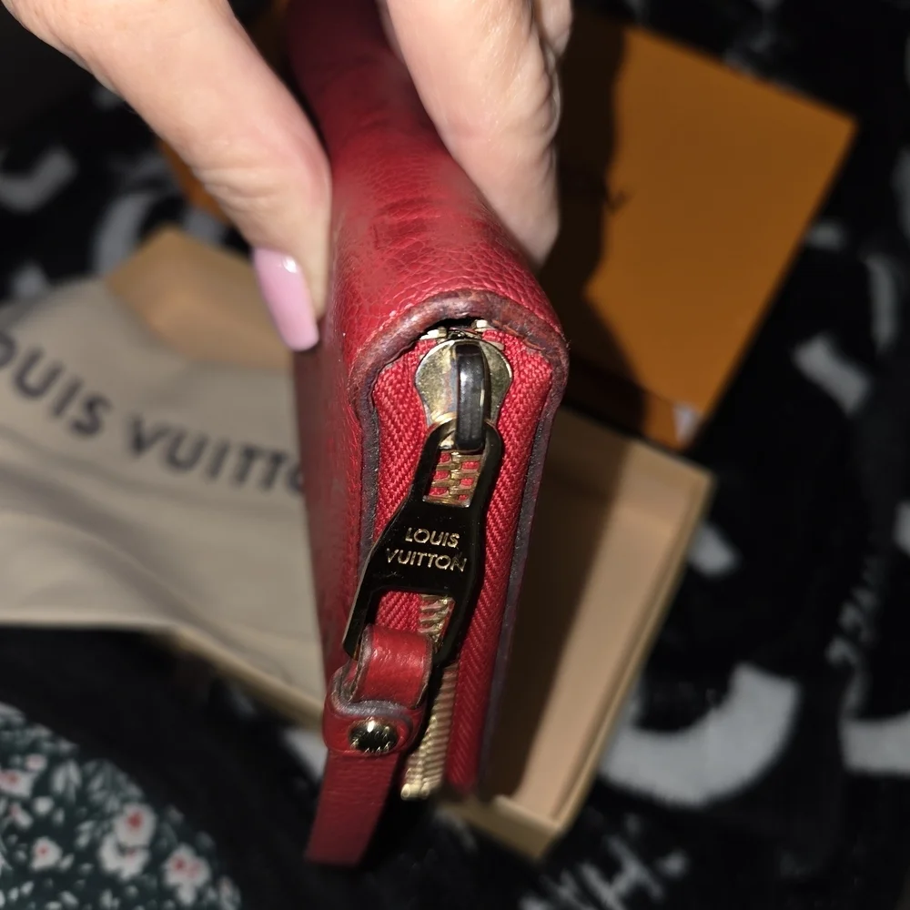 Louis Vuitton Cherry Monogram Emprente Embossed Leather Wallet - Picture 9 of 15